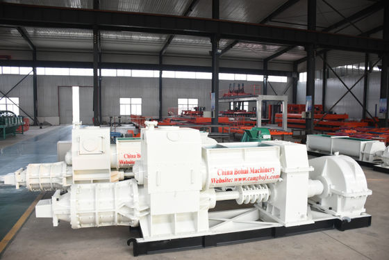 12000Bricks Per Hour White 160kw Automatic Clay Brick Making Machine